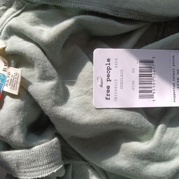 NWT Free People Beach Collection in Seagrass - Picture 4 of 9